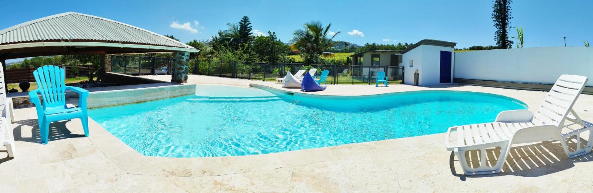 Appartement F3 dans petit complexe tranquille Petite Île Extérieur photo