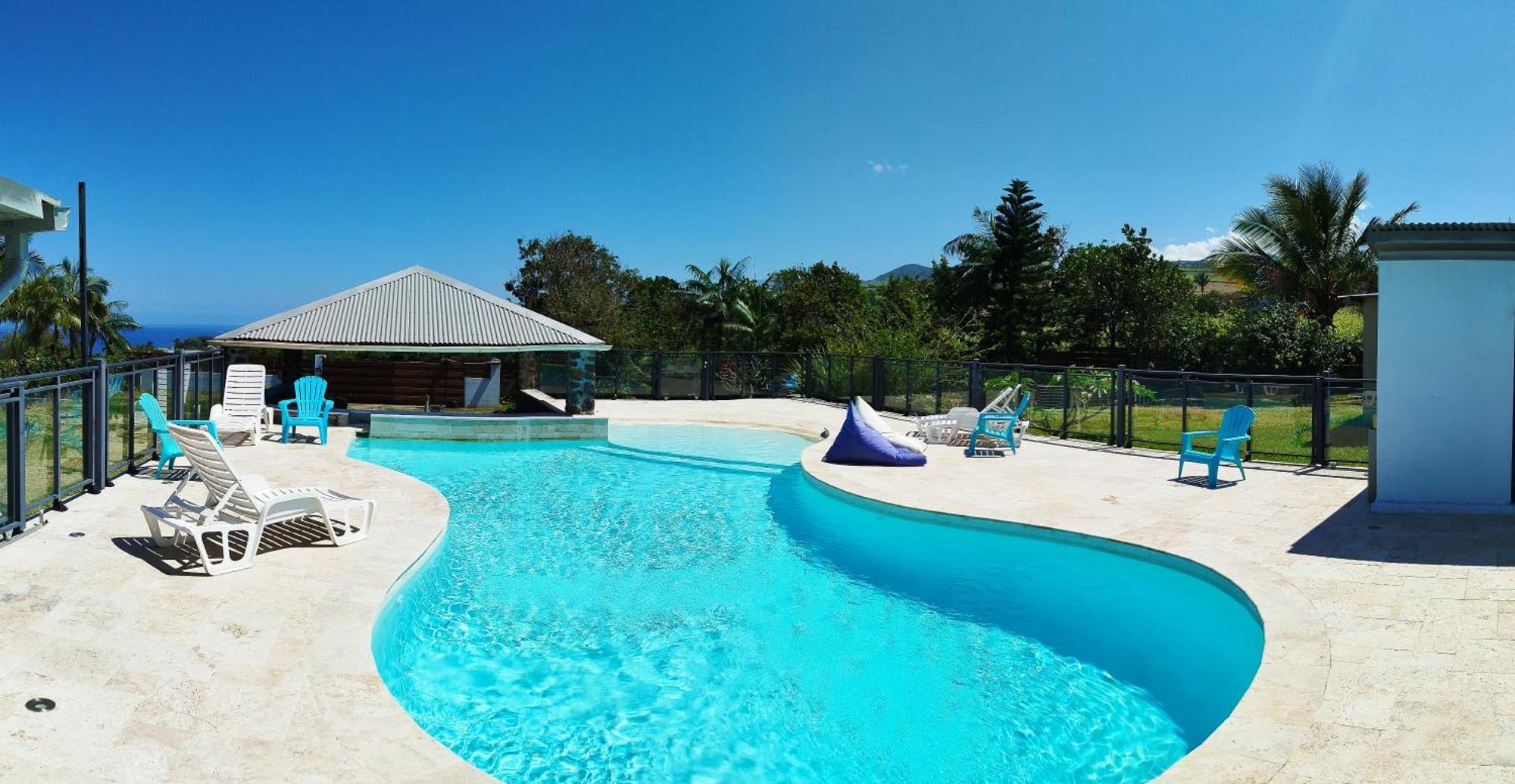 Appartement F3 dans petit complexe tranquille Petite Île Extérieur photo